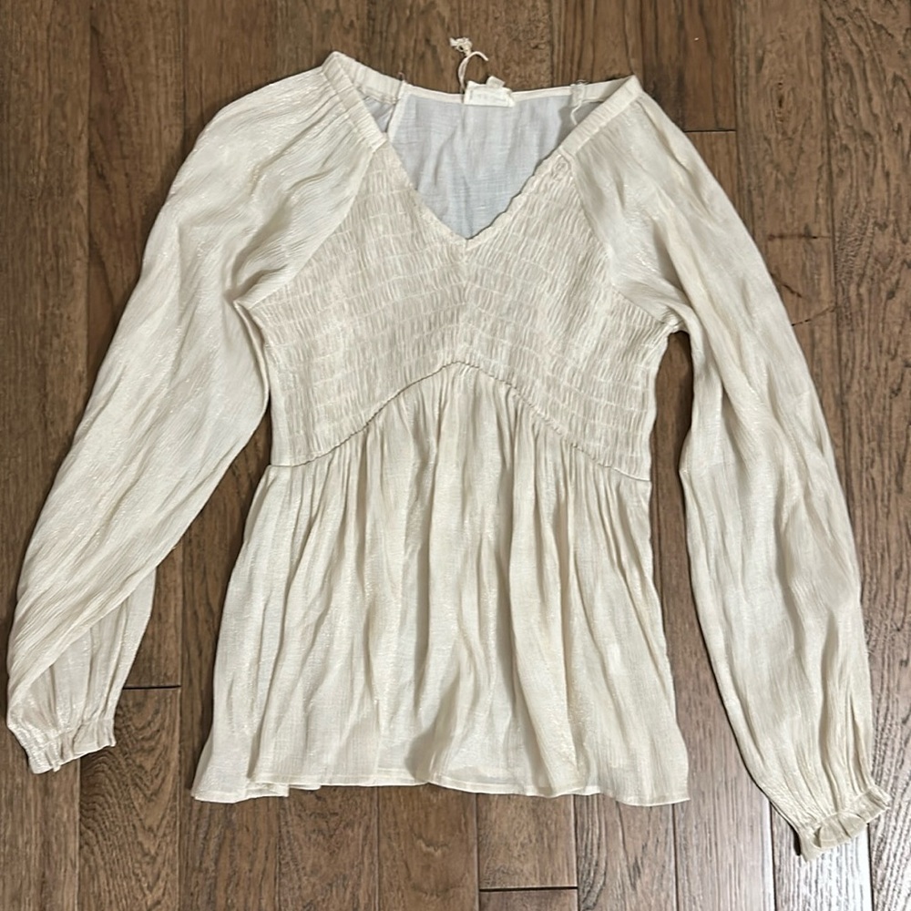 White Sparkle Blouse